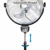 Optimus F-4205 20" Industrial Grade HV Oscillating Stand Fan