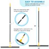 Floor Squeegee for Concrete, 30'' Large Rubber Broom for Tile,