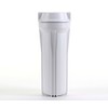 Hydronix HF2-10WHWH12, 10" White Housing with White Flat Cap For RO & Filtration Systems, 1/2" Ports