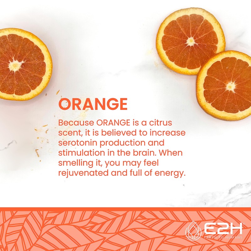 E2H Energy Bath Bomb - Orange Scent