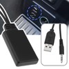 eMagTech Car Bluetooth 5.0 Receiver Bluetooth AUX Adapter 5-12V 3.5mm/0.14in