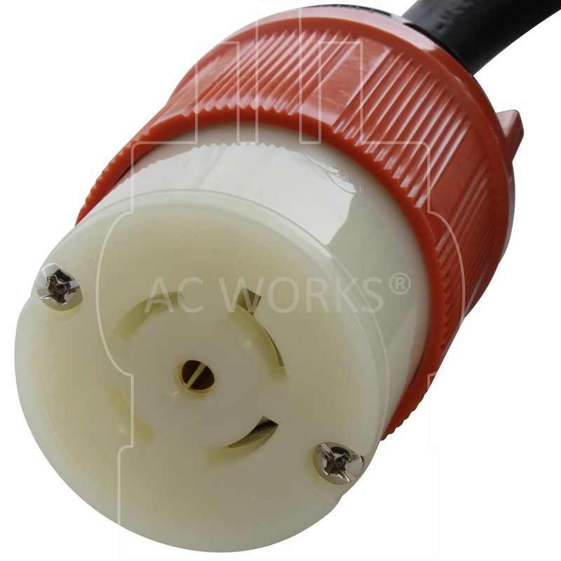 AC WORKS [L2120PR] SOOW 12/5 NEMA L21-20 20A 3-Phase 120/208V
