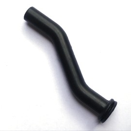 (2-pack) 596163 3-inch fuel pump vacuum hose, replacement lawn mower 596163 593998 797408, black