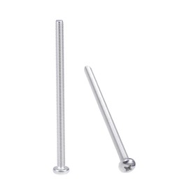 uxcell M4x70mm Machine Screws Pan Phillips Cross Head Screw Fasteners Bolts 10Pcs