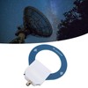 Mini Loop Short Wave Antenna Portable 9.9KHz - 181MHz SMA