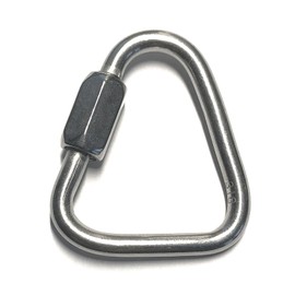 Stainless Steel 316 Delta Quick Link 5/32" (4mm) Marine Grade Triangle