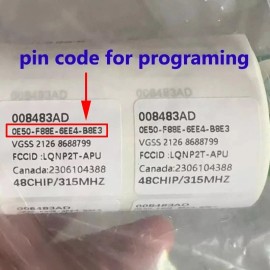 keymallll 2 LQNP2T-APU Remote Key Fob for Volvo S60 S80 V70 XC70 XC90 8626556 8688799