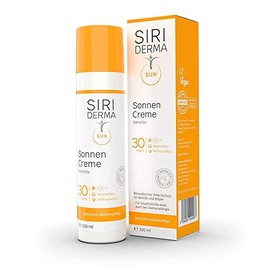 SIRIDERMA Sun Cream SPF30 Mineral Instant Protection for Sensitive Skin Basic, Natural and Highly Compatible Without Nanoparticles (Lightly Fragrance)