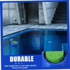 Mipcase 2pcs Spa Floating Chemical Dispenser with Temperature Gauge Durable