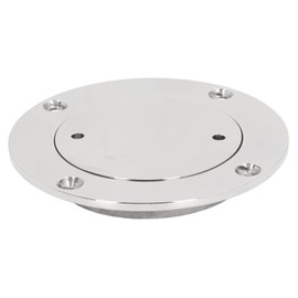 Boat Round Deck Plate Inspection Hatch Marine Access Port Hatch Cover for Marine Boat Yacht 316 Stainless Steel 3 Inch