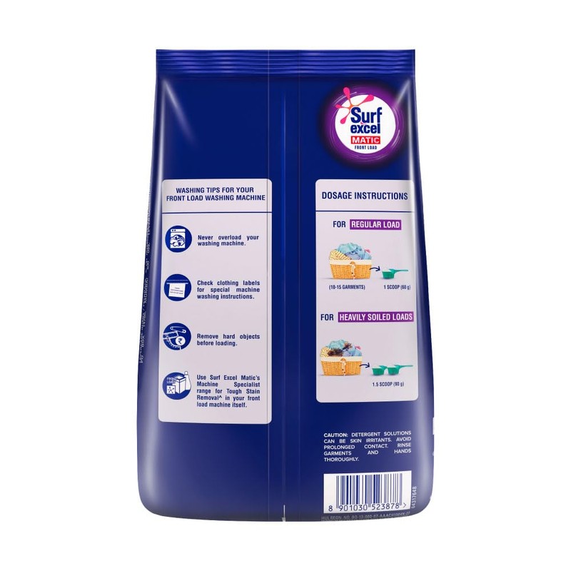 Surf Excel Matic Front Load Detergent Powder, 1kg