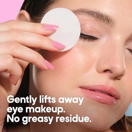 Almay Almohadillas desmaquillantes micelares sin aceite, suaves e hipoalergénicas, sin fragancias, probadas por oftalmólogos, adecuadas para ojos sens