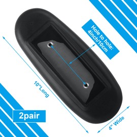 STARVAST 2 Pair Office Chair Arm Rest Replacement, Gaming Chair Arm Rest Pads Universal 4" Mounting Hole, Office Chair Arm Pads with Screws, Office Chair Replacement Parts