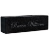 Personalize Black Granite Nameplate - Offered in Two Sizes- A