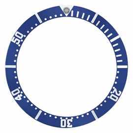 Ewatchparts Bezel Insert Compatible With Omega Seamaster 300M Professional Quartz Watch 2221.80