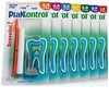 Plakkontrol® scovolini per l'igiene dentale con manico intercambiabile - 0,8 mm, conf. 10 pz, peso confezione: ℮ 14 g