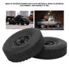 Tbest 4-Piece RC Tyre, 1/16 RC Caterpillar Car Off Roader