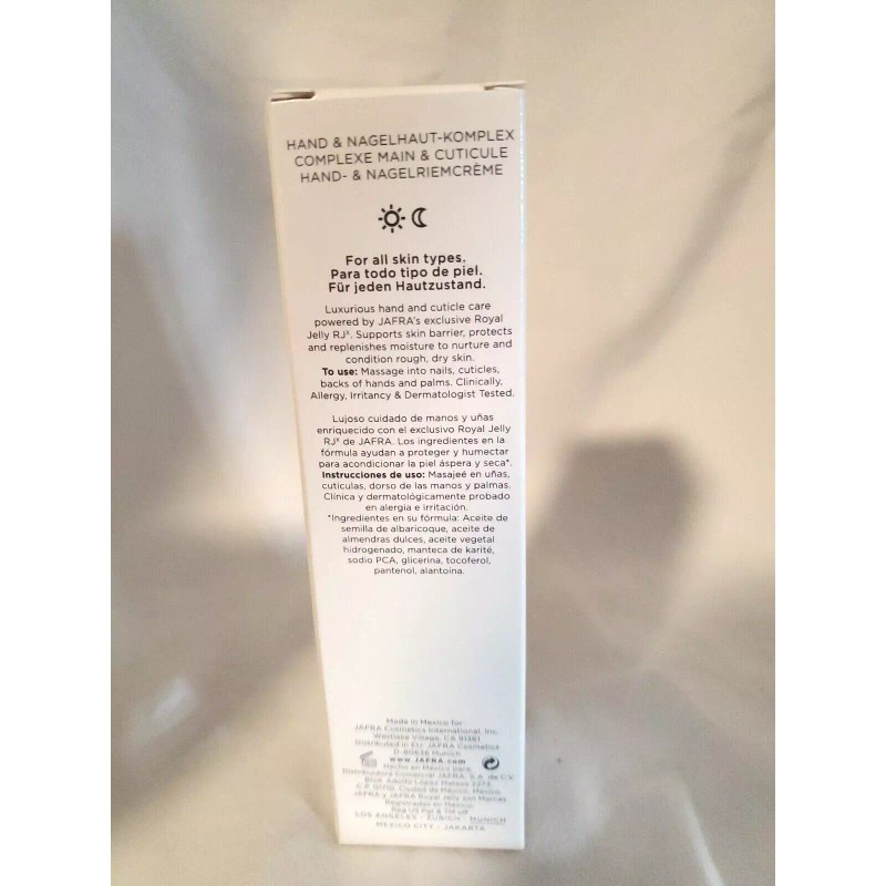 Jafra BODY Smooth & Tone Cream and Hand & Cuticle