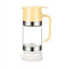 Glass Honey Dispenser for Easy Serving – 300mL Press-Handle Bottom