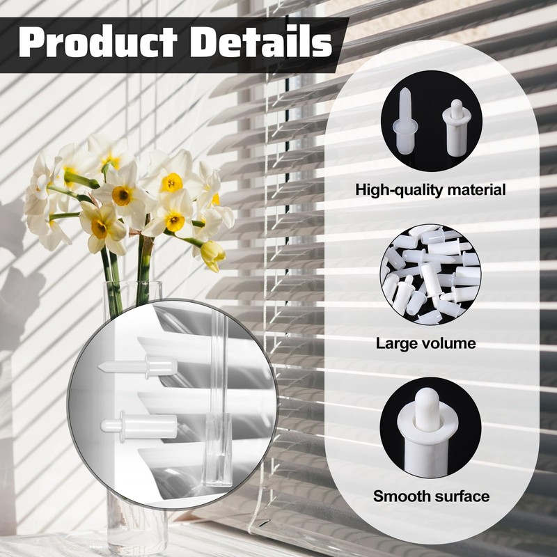 40 Pcs Shutter Repair Pins Spring Loaded Replacement Repair Pins