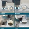 MINLAYCUT Diamond Beveling Chamfer Bits 35mm Diamond Cone Tile Bit