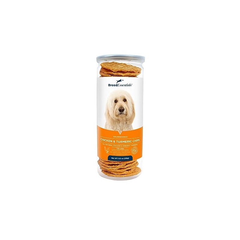 Breed Essentials Chicken & Turmeric Chips 5.5 oz - Goldendoodle
