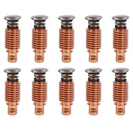 CZlewan 10Pcs 220971 Electrodes for Hypertherm PMX 125 Plasma Cutting Torch Consumables
