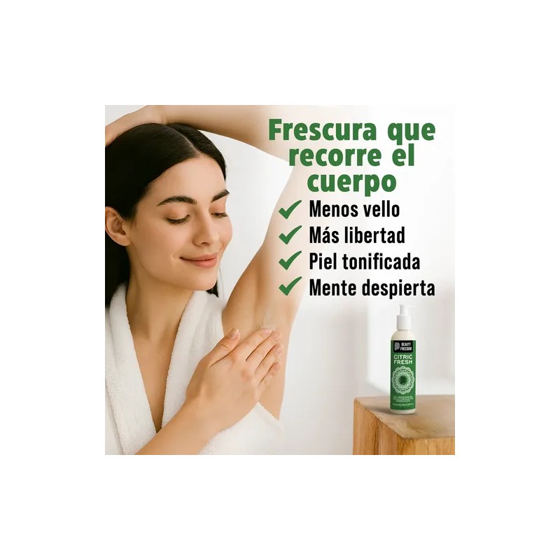 Inhibidor De Vello Corporal 250ml Retrasa El Crecimiento