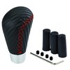 Temzzer Car Gear Shifter Knob PU Leather Lever Handle for