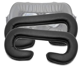 LUCKYBEE Leather Face Cushion for HTC Vive 12mm VR MASK Easy Clean Face Foam Replacement Vive Accessories (Set of 2)