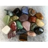 1/2 LB Assorted Tumbled Stones, Polished Natural Assorted Gemstone, Assorted