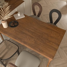 HOLOMEY 48x78 inch Wide Wood Contact Paper Peel and Stick Wood Grain Wallpaper Removable Self-Adhesive Film Matte Texture Wood Panel Decorative Wall Covering for Kitchen Countertop Cabinet Furniture