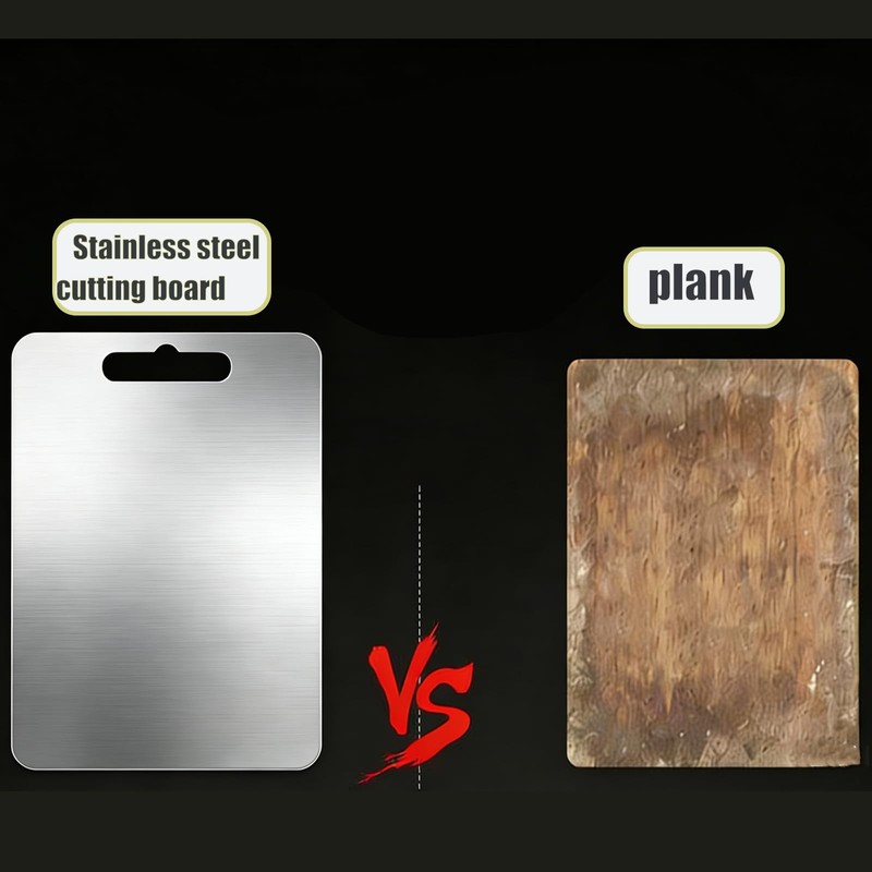 4 PCS Food Grade Cutting Boards Stainless Steel Chopping Boards