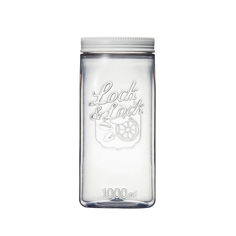 Lock & Lock 1 Litre Door Pocket Canister, 8.5 x