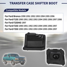 Magimaker F2TZ-7277-A Transfer Case Shifter Boot Compatible with Ford F150 F250 F350 1990-1998 Replace F2TZ7277A Pickup Truck Manual Transmission Gear Shift Dust Cover