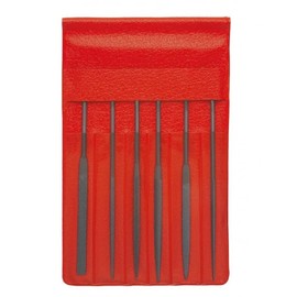 FACOM Precision Needle File Assortment T2, 140 mm Long, 6 Pieces, 1 Piece, AS.6L140T2A