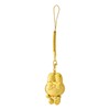 Sanrio 341801 Gold Pika Netsuke My Melody Lanyard Keychain