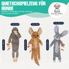 Kuschelfreunde Dog Toy without Filling - Squeaky Plush Toy for