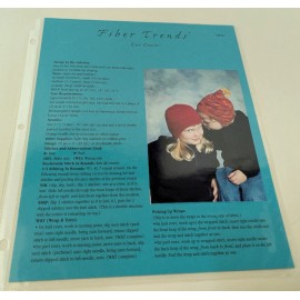 Rare Vintage Fiber Trends Ear Cozies in 5 sizes and 2 styles CH-34