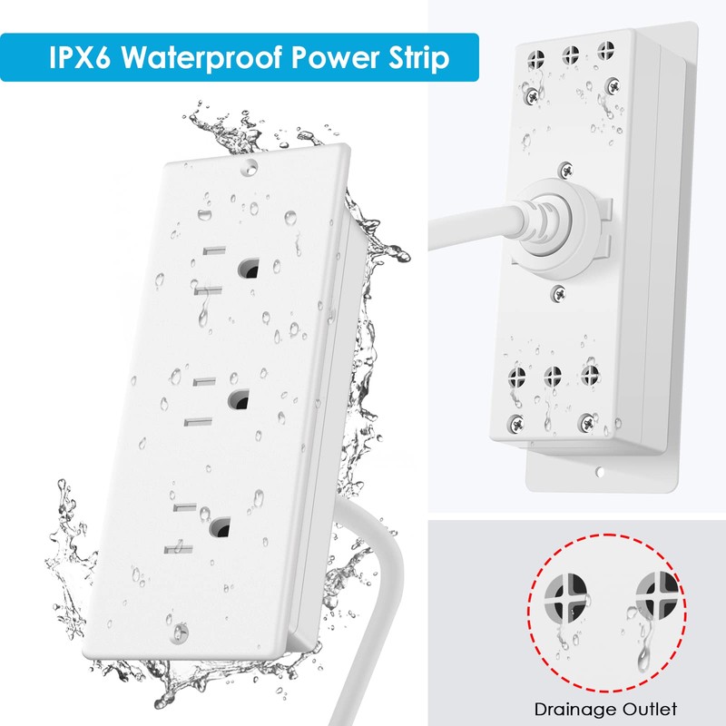 Conference Recessed Power Strip Waterproof,Table Power Outlet,Furniture Flush Mount Desk