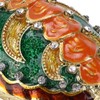 Turtle Trinket Box Turtle Band Jewelry Trinket Box with Painted