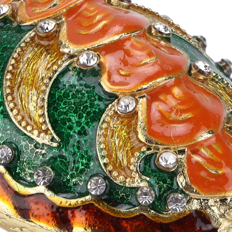 Turtle Trinket Box Turtle Band Jewelry Trinket Box with Painted