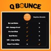 QBOUNCE Silent Basketball - Quiet Bouncing Basketball for Indoor Play