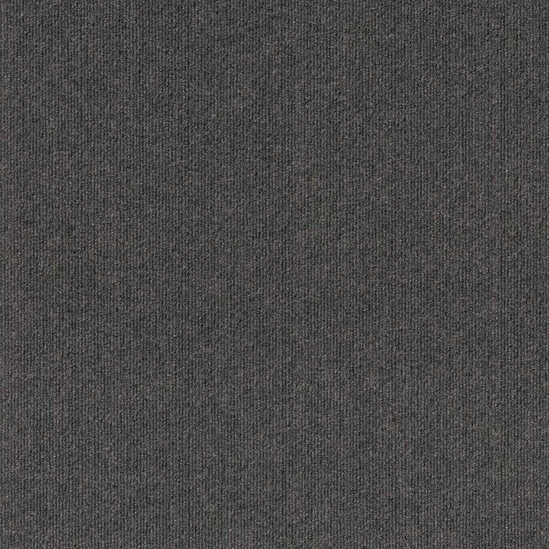24"x 24" Carpet Tile Peel and Place Ribbed (Chestnut)