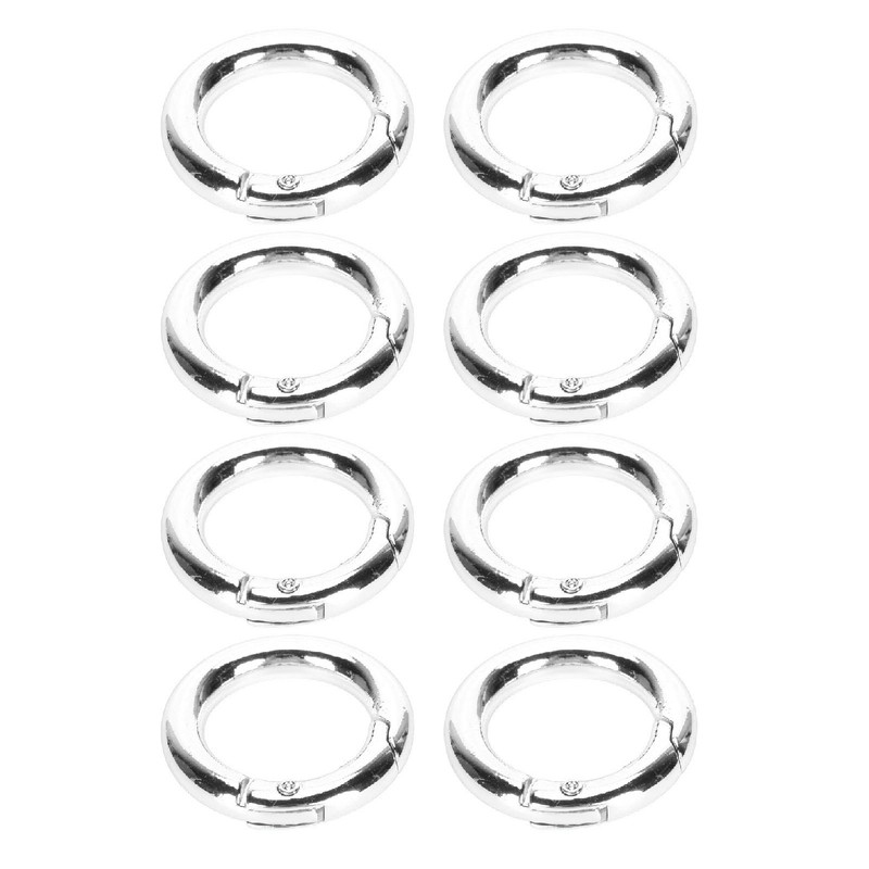 20pcs Spring Ring Clasps Innovative DIY Hand Crafted Copper Spring