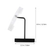 Zerodeko 3pcs Elegant Metal Base Watch Display Rack Acrylic Watch
