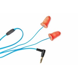 Plugfones Orange Plugfones NOISE ISOLATING, EARBUDS EARPLUGS HEADPHONES HEARING PROTECTION