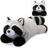 HyDren 18 Inch Raccoon Stuffed Animal 1.5 Lbs Weighted Soft