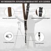 Bebaimis Kameragurt aus Leder für eine Kamera, Schultergurt für eine
