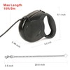 Idepet Heavy Duty Retractable Dog Leash for Small and Medium